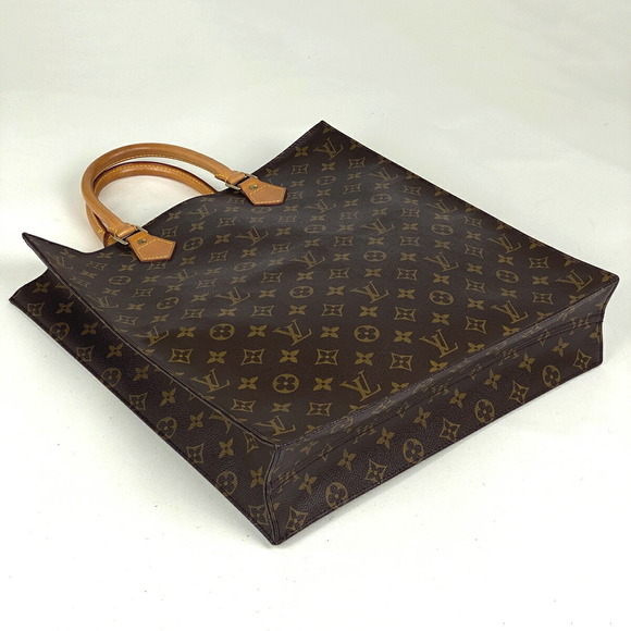 Louis Vuitton Tote Commuter Plat Bag Sac Monogram Brown - Picture 1 of 7